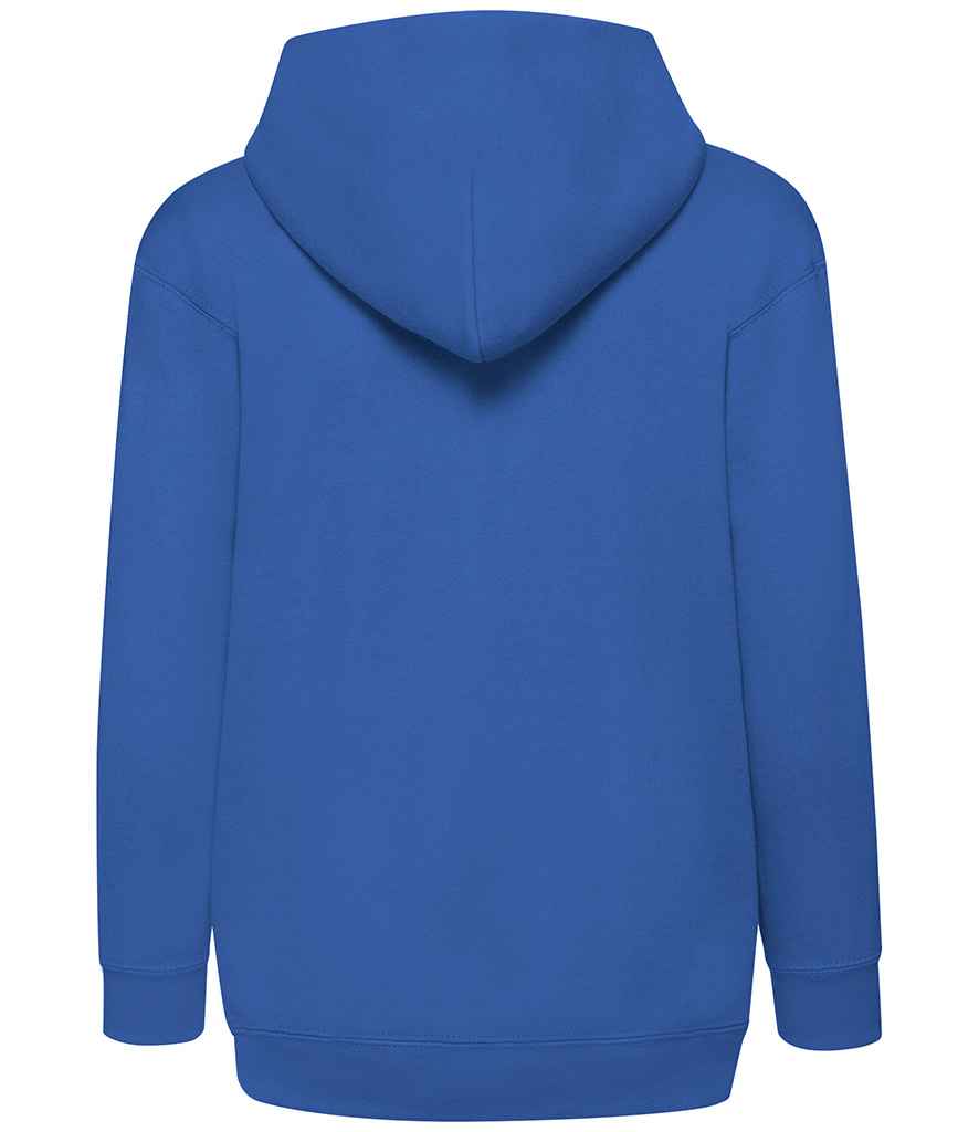 Fruit of the Loom Kids Classic Zip Hooded Sweatshirt in by Fruit of the Loom — Custom branded clothing by Print Press, featuring premium embroidery produced in our specialist print lab in the UK.