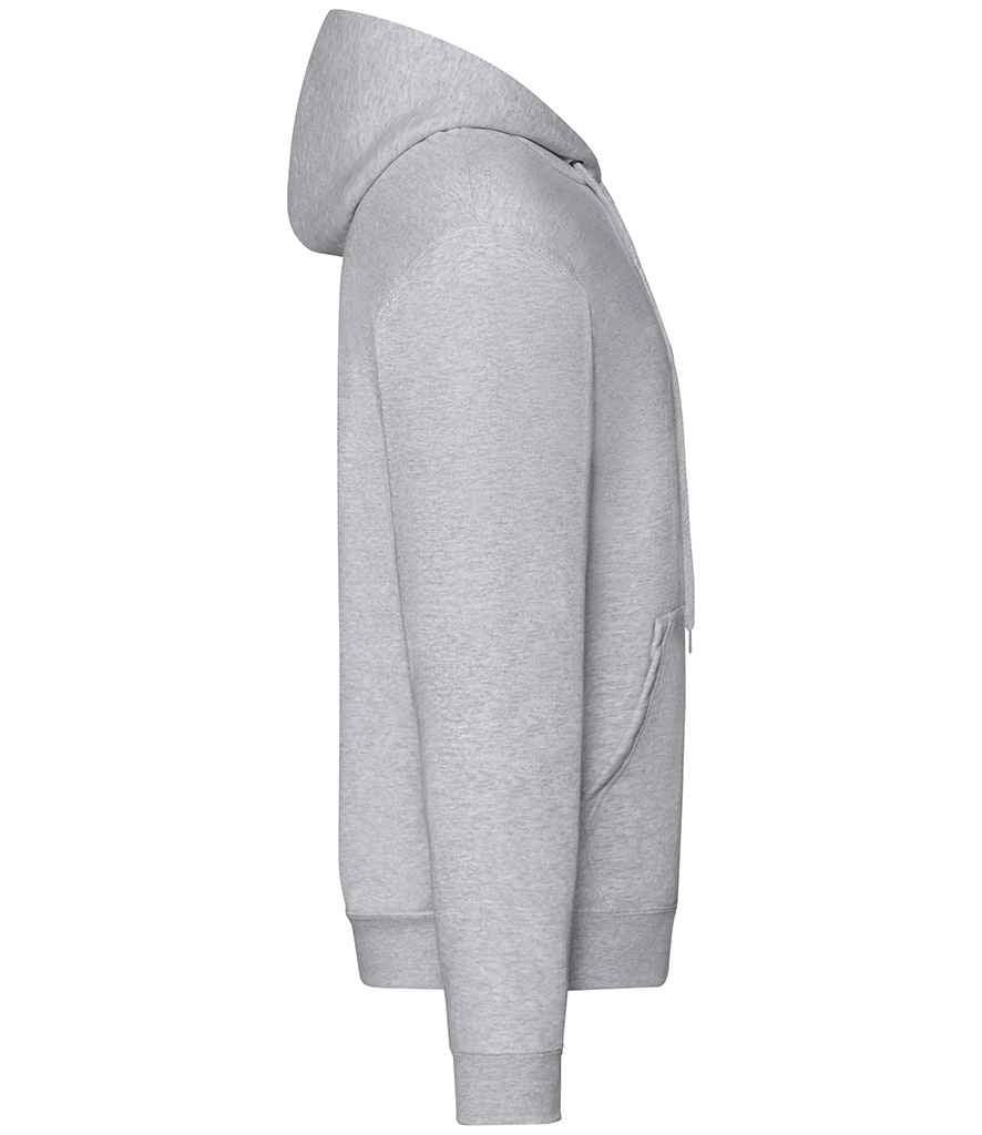 Fruit of the Loom Classic Zip Hooded Sweatshirt in by Fruit of the Loom — Custom branded clothing by Print Press, featuring premium embroidery produced in our specialist print lab in the UK.