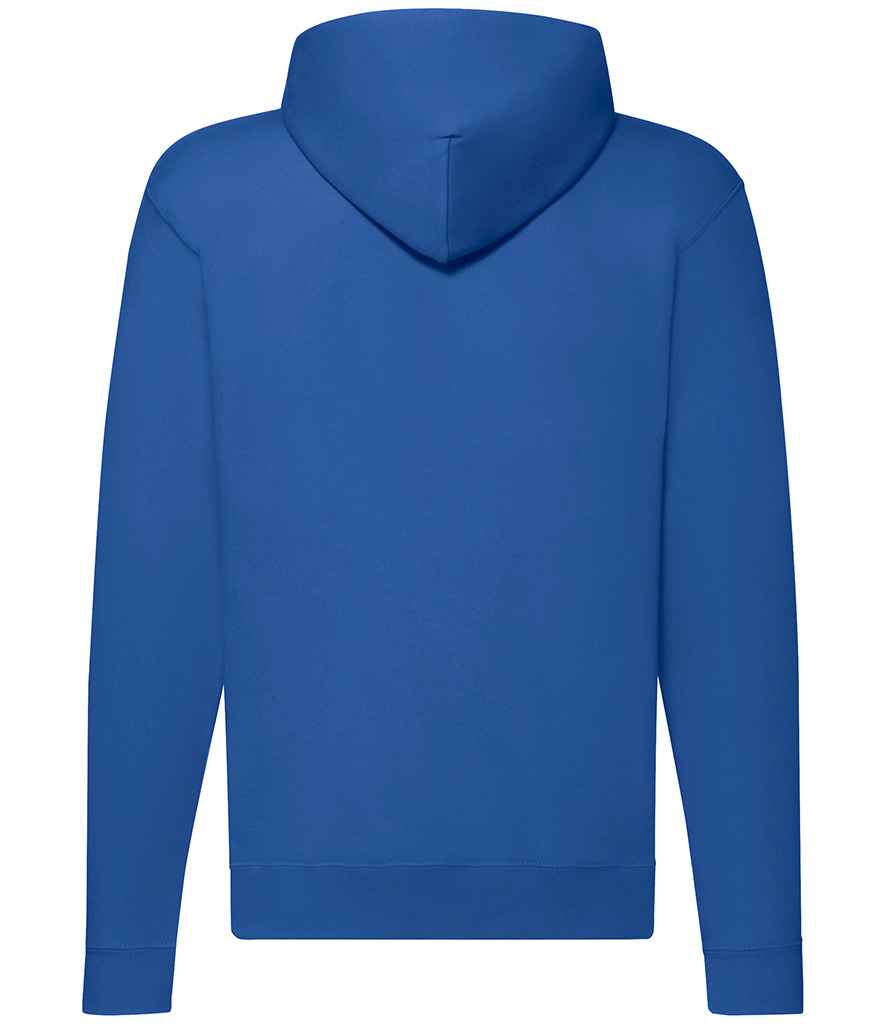 Fruit of the Loom Classic Zip Hooded Sweatshirt in by Fruit of the Loom — Custom branded clothing by Print Press, featuring premium embroidery produced in our specialist print lab in the UK.
