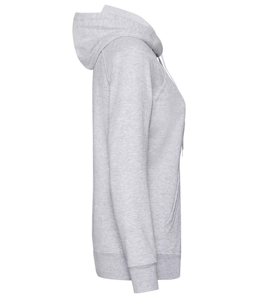 Fruit of the Loom Lady Fit Lightweight Hooded Sweatshirt in by Fruit of the Loom — Custom branded clothing by Print Press, featuring premium embroidery produced in our specialist print lab in the UK.