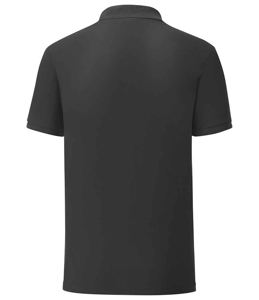 Fruit of the Loom Iconic Pique Polo Shirt - (2nd Colours) in by Fruit of the Loom — Custom branded clothing by Print Press, featuring premium embroidery produced in our specialist print lab in the UK.