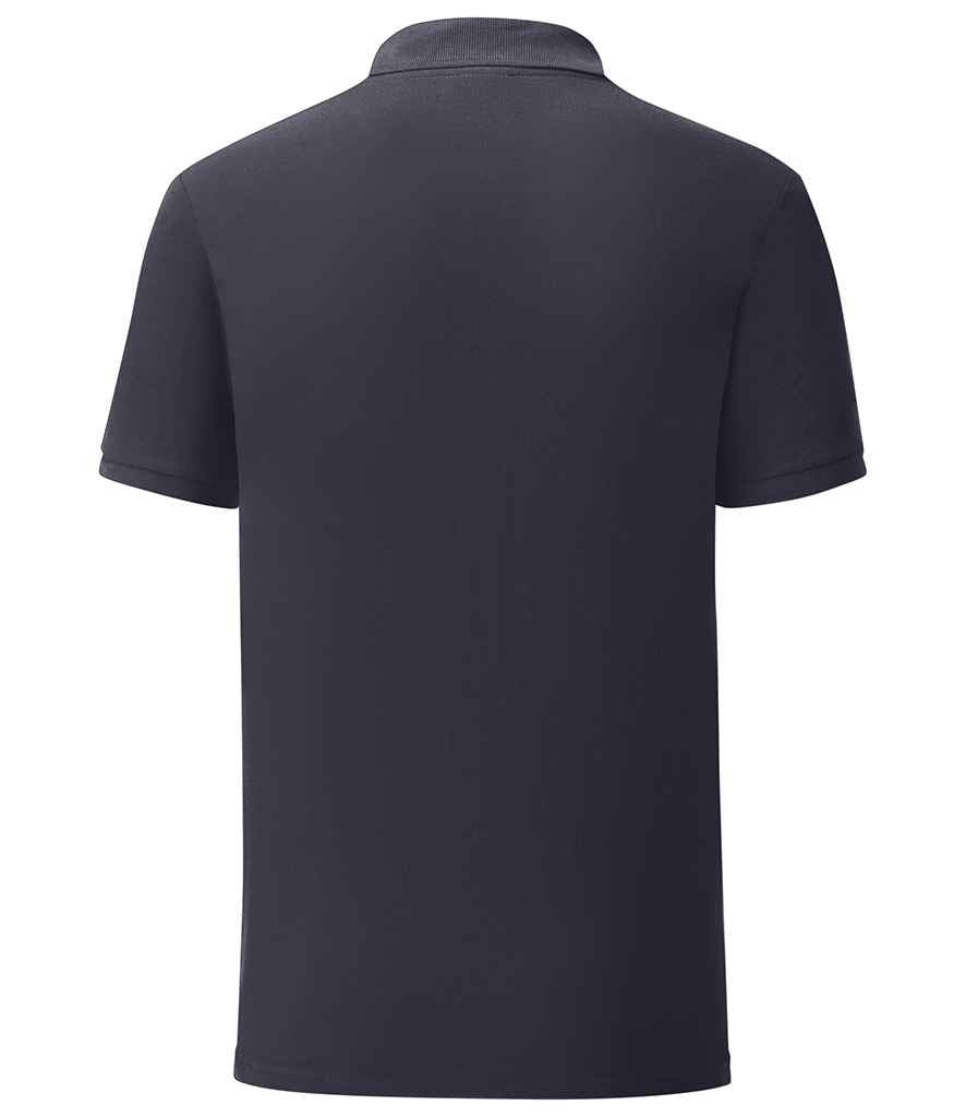 Fruit of the Loom Iconic Pique Polo Shirt - (2nd Colours) in by Fruit of the Loom — Custom branded clothing by Print Press, featuring premium embroidery produced in our specialist print lab in the UK.