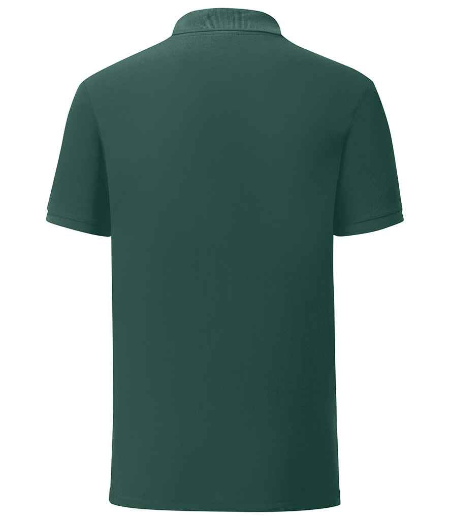 Fruit of the Loom Iconic Pique Polo Shirt - (2nd Colours) in by Fruit of the Loom — Custom branded clothing by Print Press, featuring premium embroidery produced in our specialist print lab in the UK.