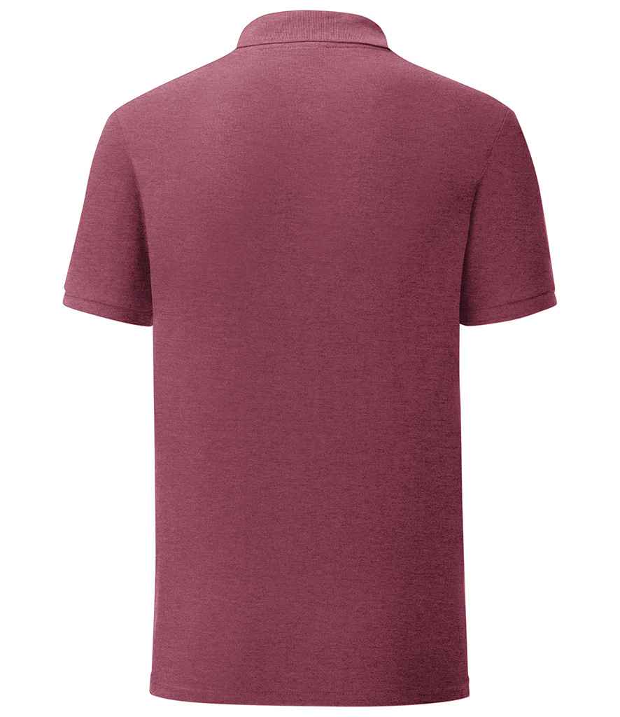 Fruit of the Loom Iconic Pique Polo Shirt in by Fruit of the Loom — Custom branded clothing by Print Press, featuring premium embroidery produced in our specialist print lab in the UK.