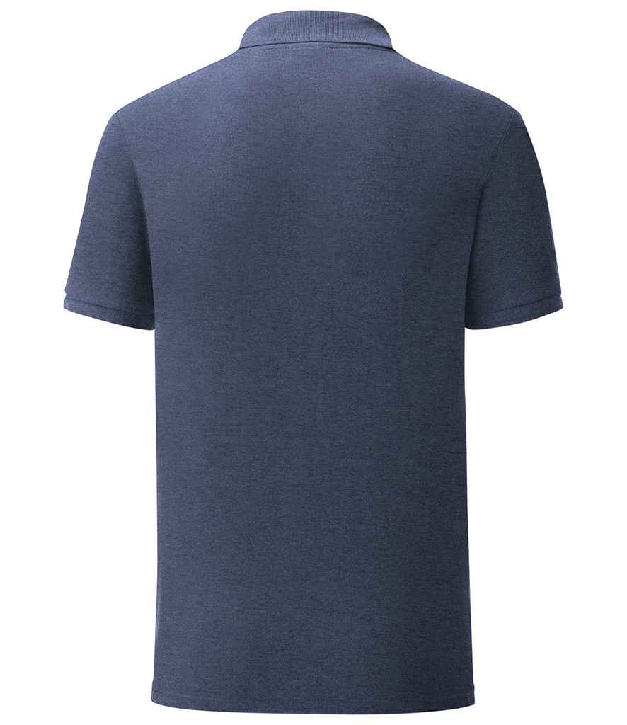 Fruit of the Loom Iconic Pique Polo Shirt in by Fruit of the Loom — Custom branded clothing by Print Press, featuring premium embroidery produced in our specialist print lab in the UK.