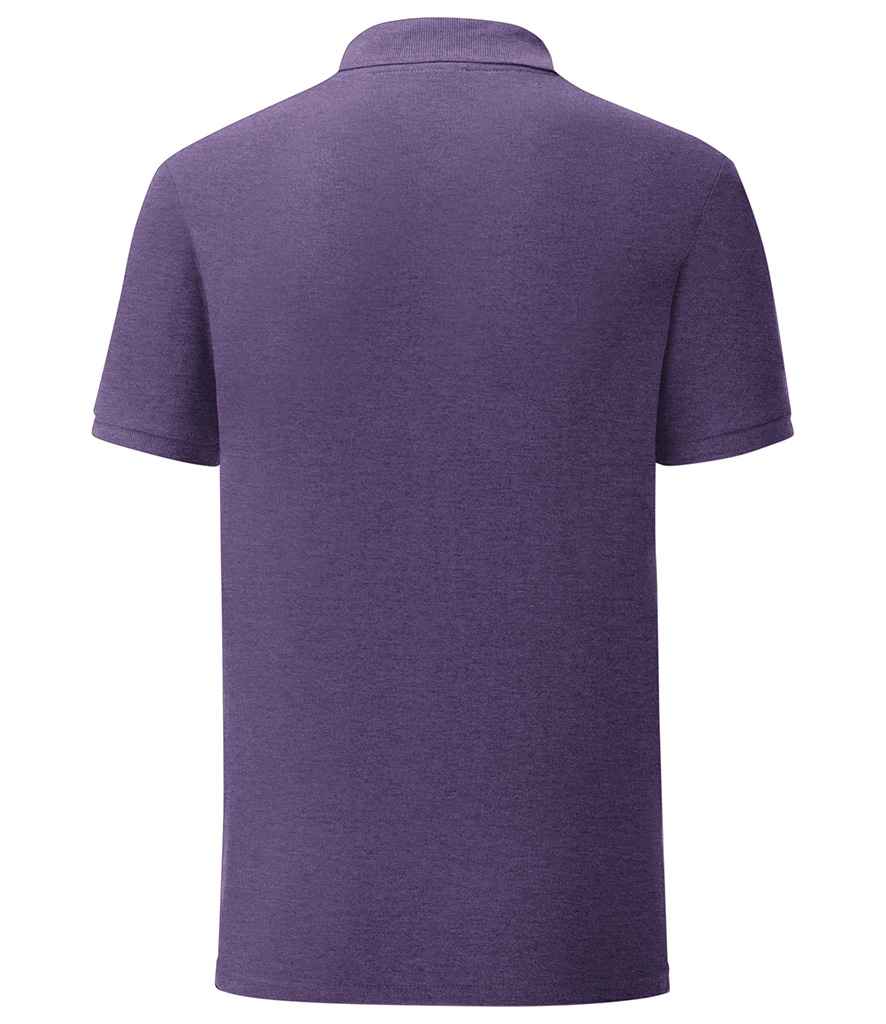 Fruit of the Loom Iconic Pique Polo Shirt in by Fruit of the Loom — Custom branded clothing by Print Press, featuring premium embroidery produced in our specialist print lab in the UK.