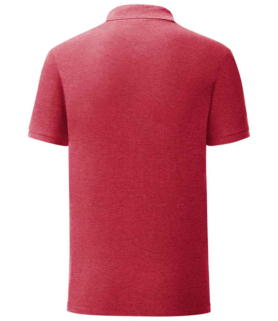 Fruit of the Loom Iconic Pique Polo Shirt in by Fruit of the Loom — Custom branded clothing by Print Press, featuring premium embroidery produced in our specialist print lab in the UK.