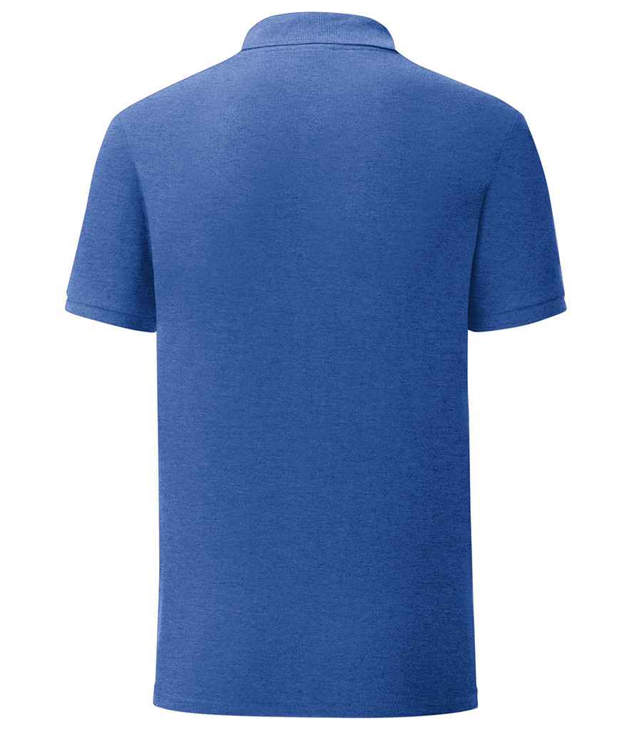 Fruit of the Loom Iconic Pique Polo Shirt in by Fruit of the Loom — Custom branded clothing by Print Press, featuring premium embroidery produced in our specialist print lab in the UK.