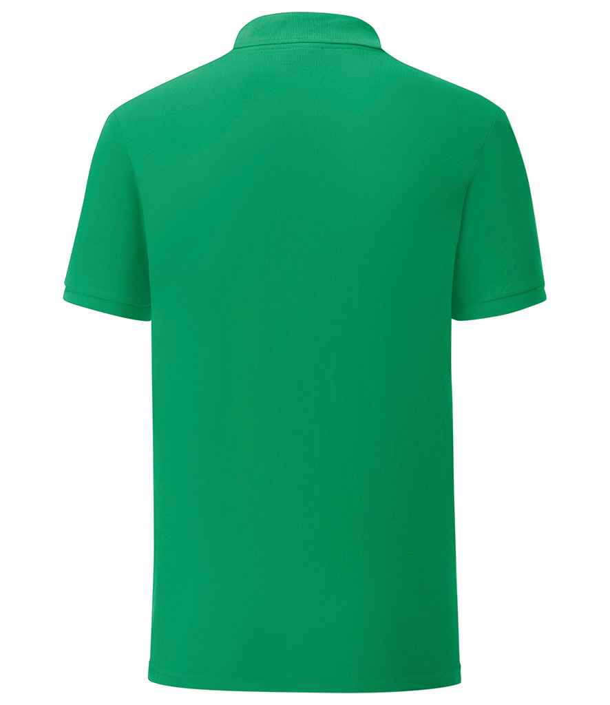 Fruit of the Loom Iconic Pique Polo Shirt in by Fruit of the Loom — Custom branded clothing by Print Press, featuring premium embroidery produced in our specialist print lab in the UK.
