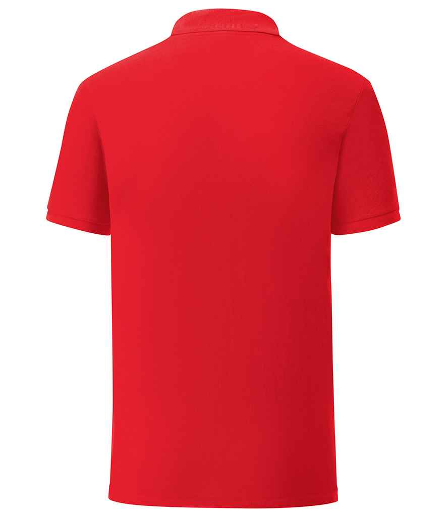 Fruit of the Loom Iconic Pique Polo Shirt in by Fruit of the Loom — Custom branded clothing by Print Press, featuring premium embroidery produced in our specialist print lab in the UK.