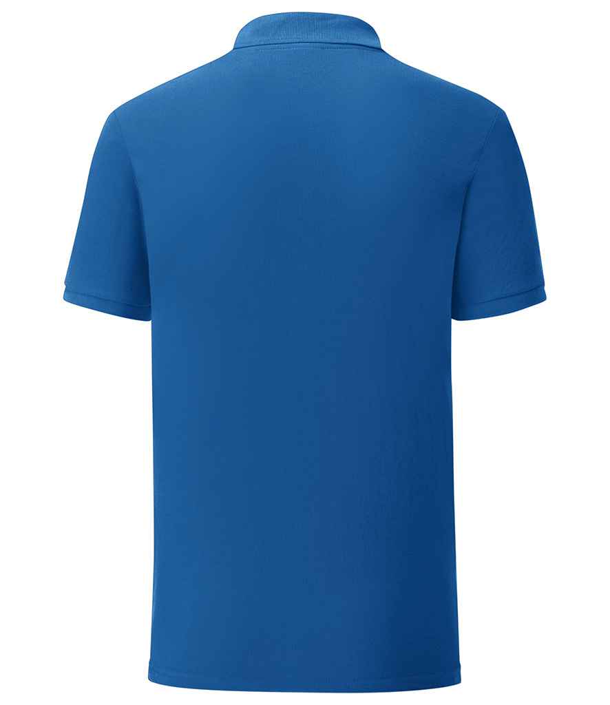 Fruit of the Loom Iconic Pique Polo Shirt in by Fruit of the Loom — Custom branded clothing by Print Press, featuring premium embroidery produced in our specialist print lab in the UK.