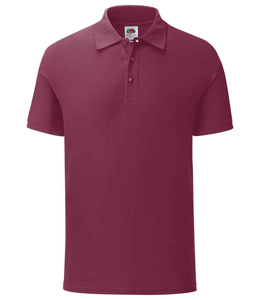 Fruit of the Loom Tailored Poly/Cotton Pique Polo Shirt in by Fruit of the Loom — Custom branded clothing by Print Press, featuring premium embroidery produced in our specialist print lab in the UK.