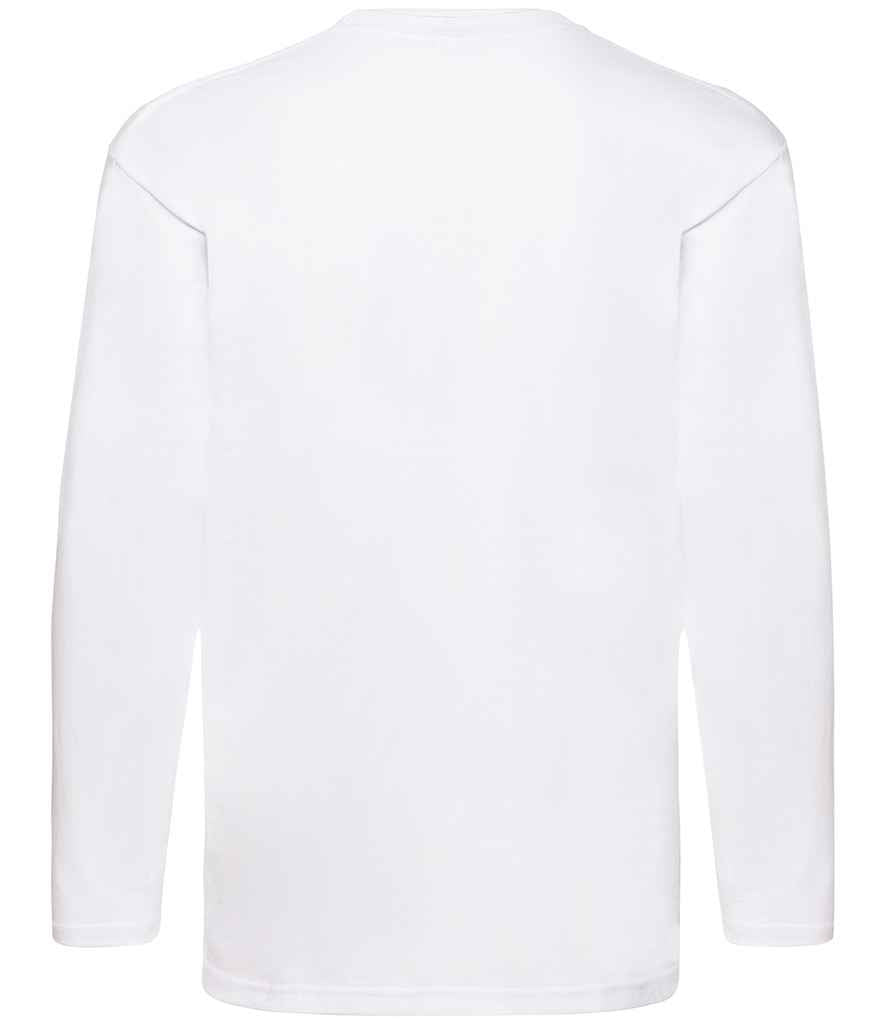 Fruit of the Loom Long Sleeve Super Premium T-Shirt in by Fruit of the Loom — Custom branded clothing by Print Press, featuring premium embroidery produced in our specialist print lab in the UK.
