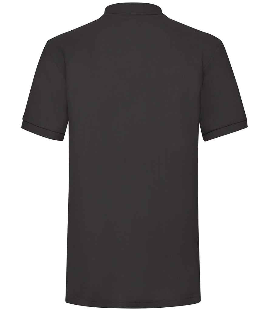 Fruit of the Loom Heavy Poly/Cotton Pique Polo Shirt in by Fruit of the Loom — Custom branded clothing by Print Press, featuring premium embroidery produced in our specialist print lab in the UK.
