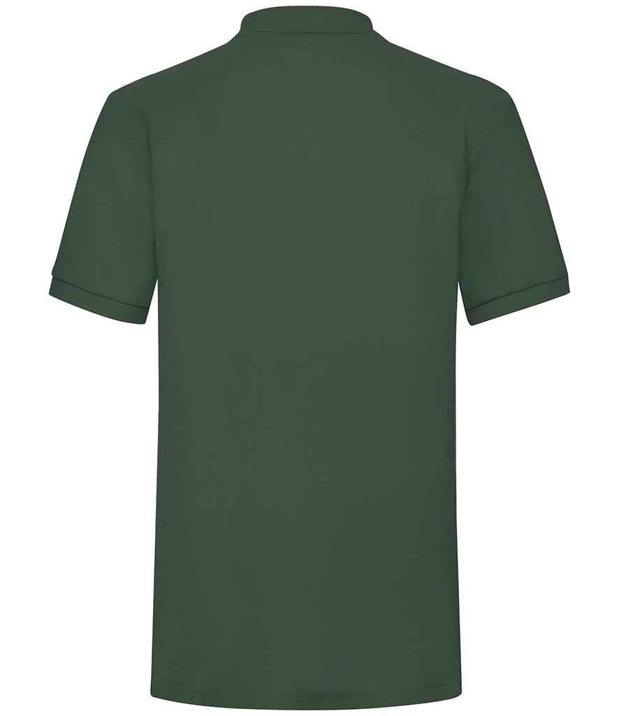 Fruit of the Loom Heavy Poly/Cotton Pique Polo Shirt in by Fruit of the Loom — Custom branded clothing by Print Press, featuring premium embroidery produced in our specialist print lab in the UK.