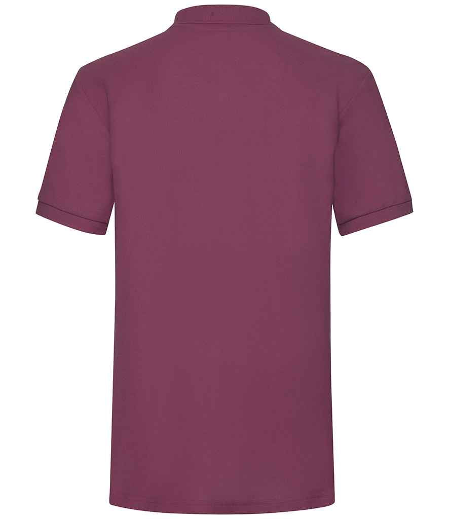 Fruit of the Loom Heavy Poly/Cotton Pique Polo Shirt in by Fruit of the Loom — Custom branded clothing by Print Press, featuring premium embroidery produced in our specialist print lab in the UK.