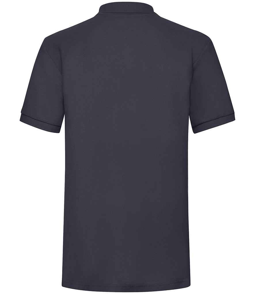 Fruit of the Loom Heavy Poly/Cotton Pique Polo Shirt in by Fruit of the Loom — Custom branded clothing by Print Press, featuring premium embroidery produced in our specialist print lab in the UK.