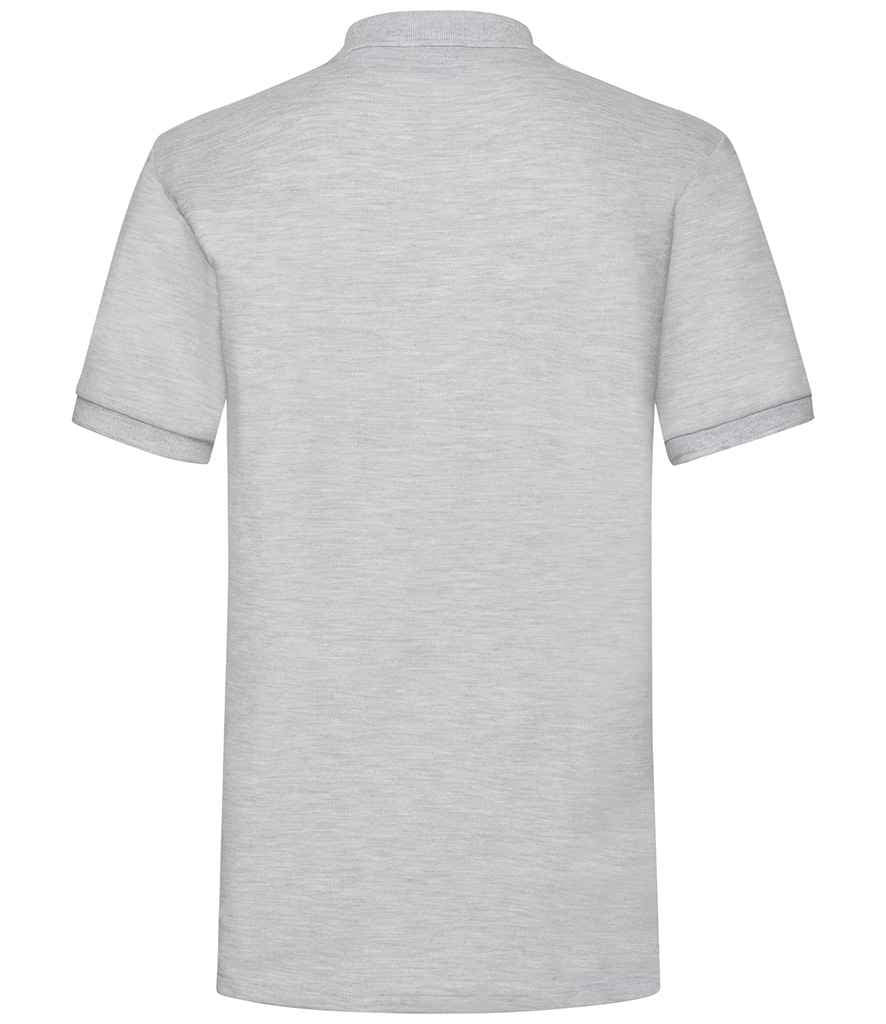 Fruit of the Loom Heavy Poly/Cotton Pique Polo Shirt in by Fruit of the Loom — Custom branded clothing by Print Press, featuring premium embroidery produced in our specialist print lab in the UK.