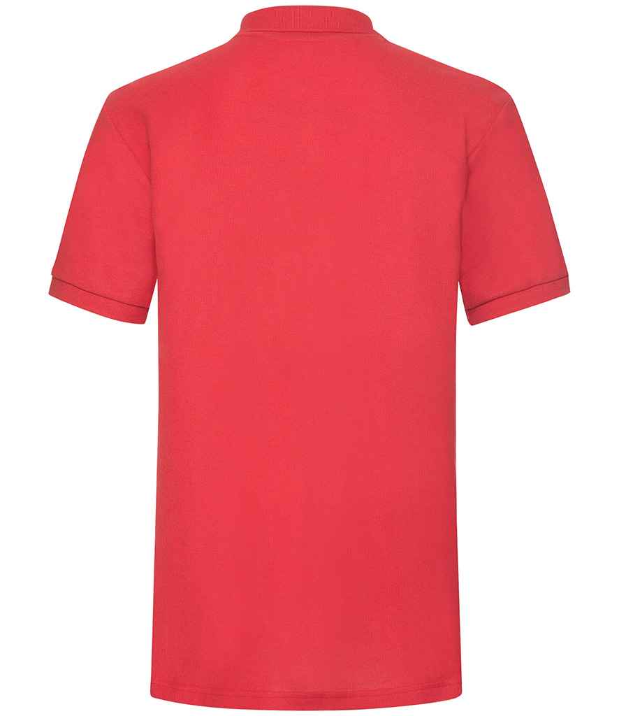 Fruit of the Loom Heavy Poly/Cotton Pique Polo Shirt in by Fruit of the Loom — Custom branded clothing by Print Press, featuring premium embroidery produced in our specialist print lab in the UK.