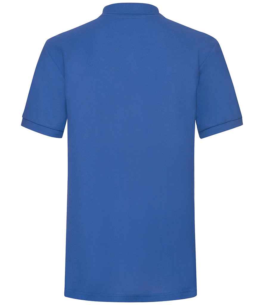 Fruit of the Loom Heavy Poly/Cotton Pique Polo Shirt in by Fruit of the Loom — Custom branded clothing by Print Press, featuring premium embroidery produced in our specialist print lab in the UK.