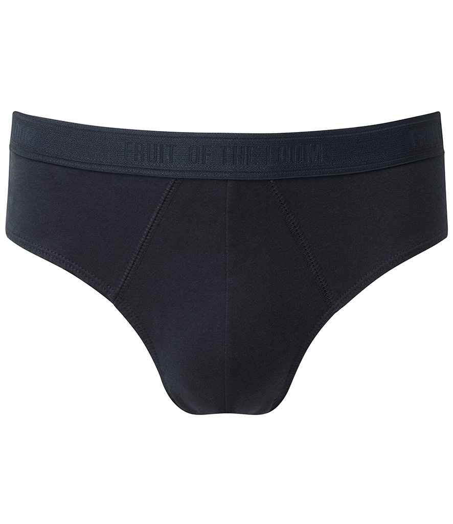 Fruit of the Loom Classic Sport Briefs in Navy by Fruit of the Loom — Custom branded clothing by Print Press, featuring premium embroidery produced in our specialist print lab in the UK.