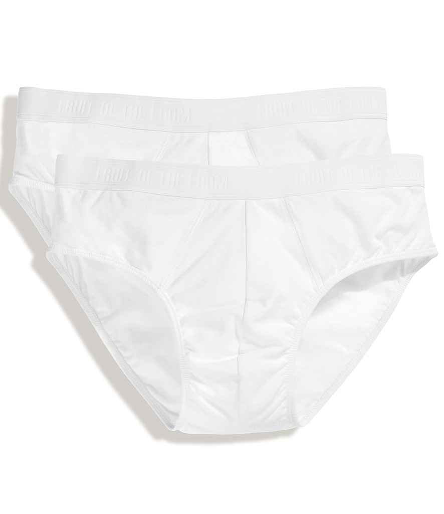 Fruit of the Loom Classic Sport Briefs in by Fruit of the Loom — Custom branded clothing by Print Press, featuring premium embroidery produced in our specialist print lab in the UK.