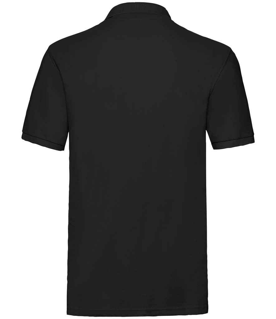 Fruit of the Loom Premium Cotton Pique Polo Shirt in by Fruit of the Loom — Custom branded clothing by Print Press, featuring premium embroidery produced in our specialist print lab in the UK.