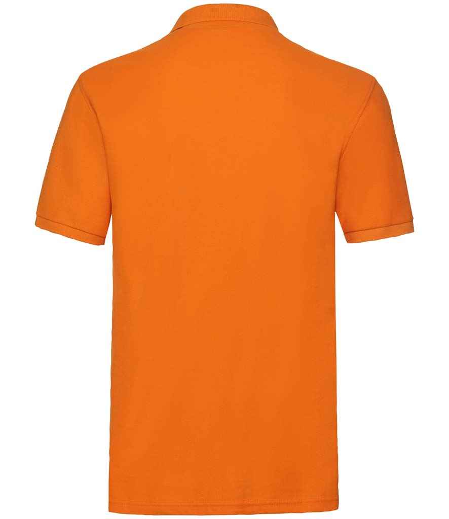 Fruit of the Loom Premium Cotton Pique Polo Shirt in by Fruit of the Loom — Custom branded clothing by Print Press, featuring premium embroidery produced in our specialist print lab in the UK.