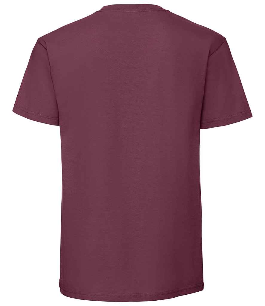 Fruit of the Loom Ringspun Premium T-Shirt in by Fruit of the Loom — Custom branded clothing by Print Press, featuring premium embroidery produced in our specialist print lab in the UK.