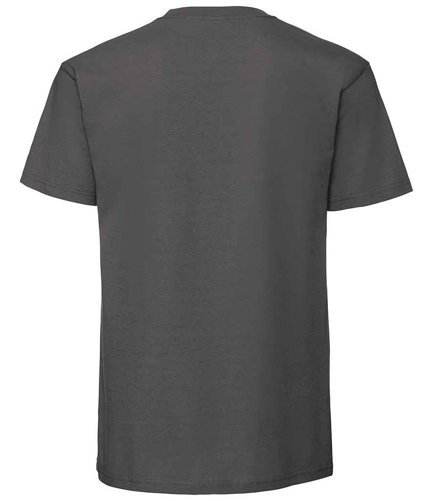 Fruit of the Loom Ringspun Premium T-Shirt in by Fruit of the Loom — Custom branded clothing by Print Press, featuring premium embroidery produced in our specialist print lab in the UK.
