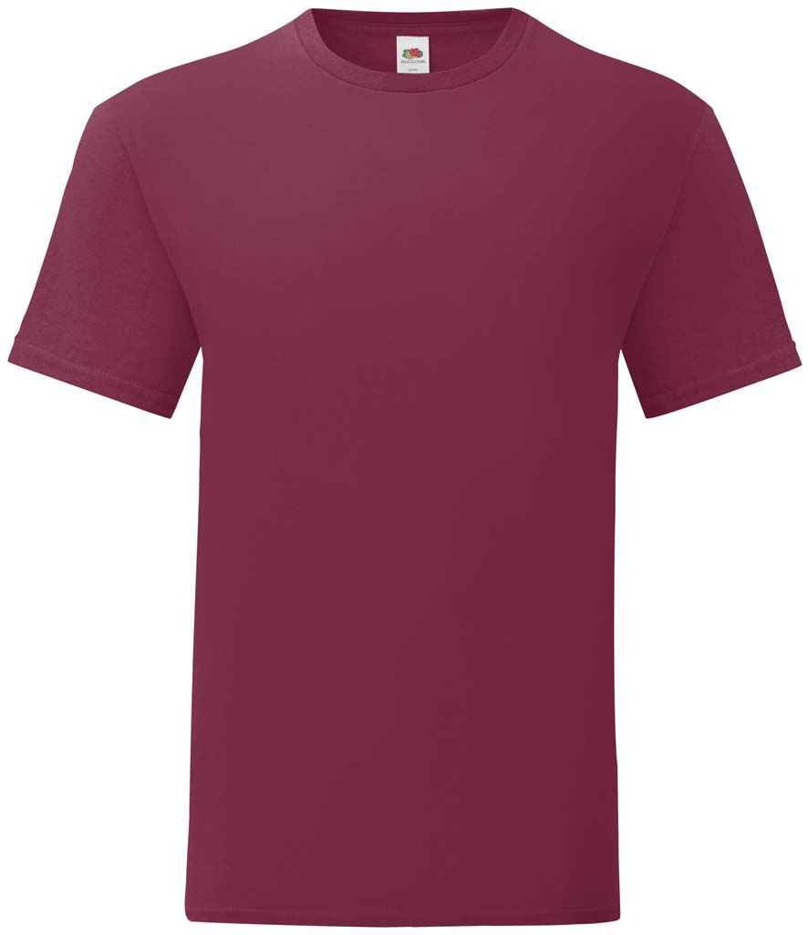 Fruit of the Loom Iconic 150 T-Shirt - (2nd Colours) in by Fruit of the Loom — Custom branded clothing by Print Press, featuring premium embroidery produced in our specialist print lab in the UK.