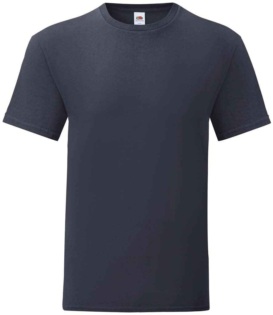 Fruit of the Loom Iconic 150 T-Shirt - (2nd Colours) in by Fruit of the Loom — Custom branded clothing by Print Press, featuring premium embroidery produced in our specialist print lab in the UK.