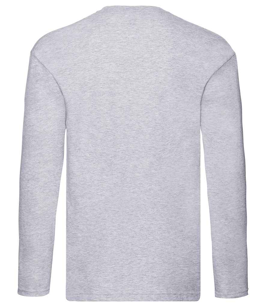 Fruit of the Loom Original Long Sleeve T-Shirt in by Fruit of the Loom — Custom branded clothing by Print Press, featuring premium embroidery produced in our specialist print lab in the UK.