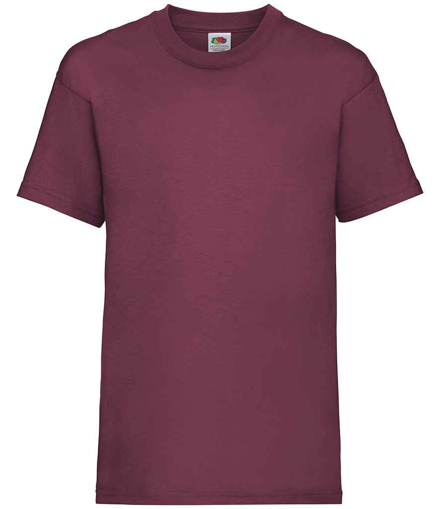 Fruit of the Loom Kids Value T-Shirt - (2nd Colours) in by Fruit of the Loom — Custom branded clothing by Print Press, featuring premium embroidery produced in our specialist print lab in the UK.