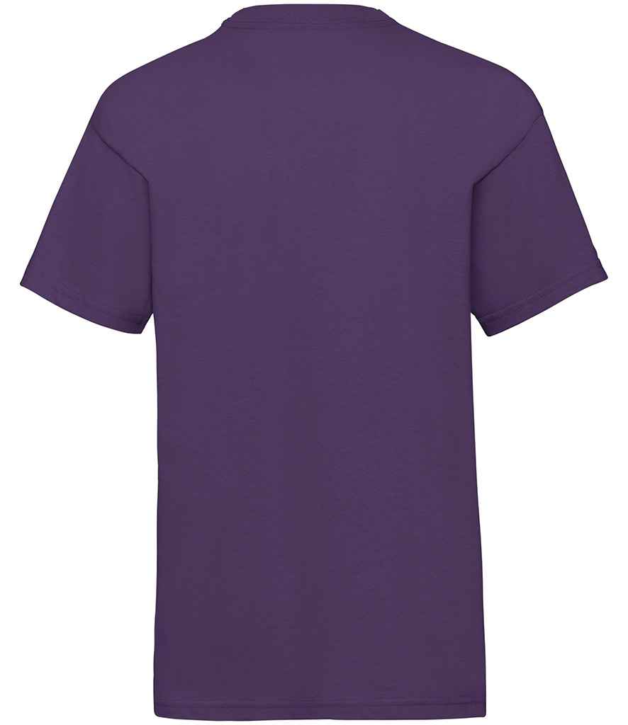 Fruit of the Loom Kids Value T-Shirt in by Fruit of the Loom — Custom branded clothing by Print Press, featuring premium embroidery produced in our specialist print lab in the UK.