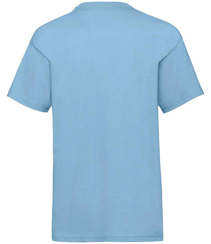 Fruit of the Loom Kids Value T-Shirt in by Fruit of the Loom — Custom branded clothing by Print Press, featuring premium embroidery produced in our specialist print lab in the UK.