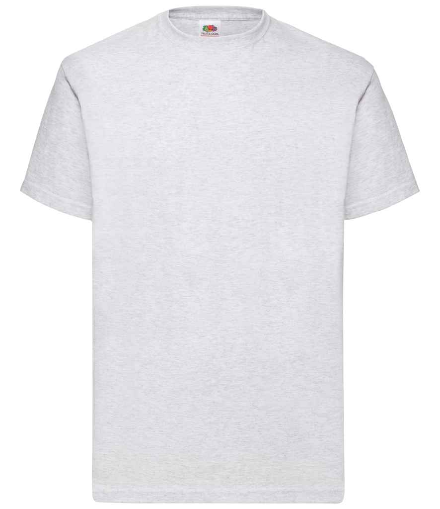 Fruit of the Loom Value T-Shirt - (2nd Colours) in Ash by Fruit of the Loom — Custom branded clothing by Print Press, featuring premium embroidery produced in our specialist print lab in the UK.