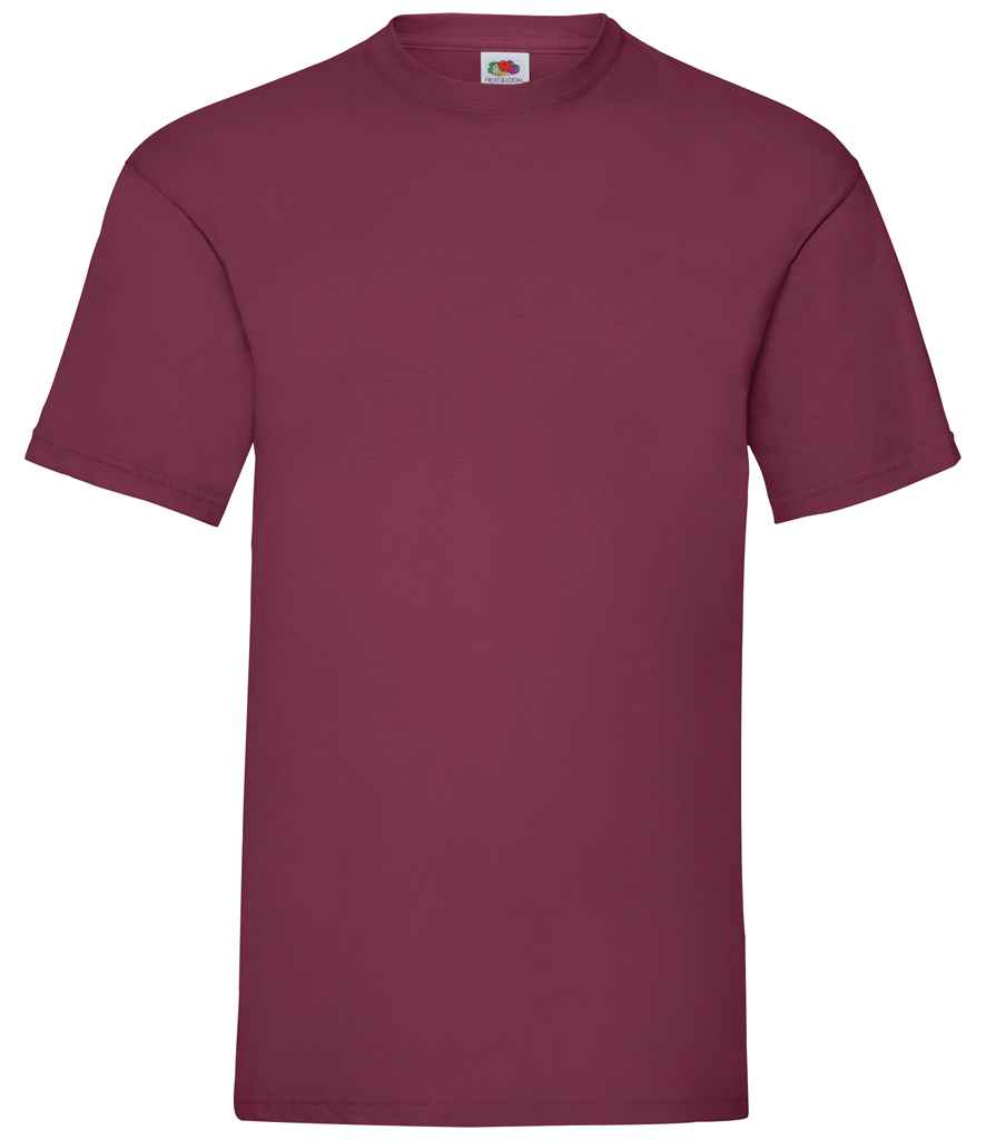 Fruit of the Loom Value T-Shirt - (2nd Colours) in by Fruit of the Loom — Custom branded clothing by Print Press, featuring premium embroidery produced in our specialist print lab in the UK.