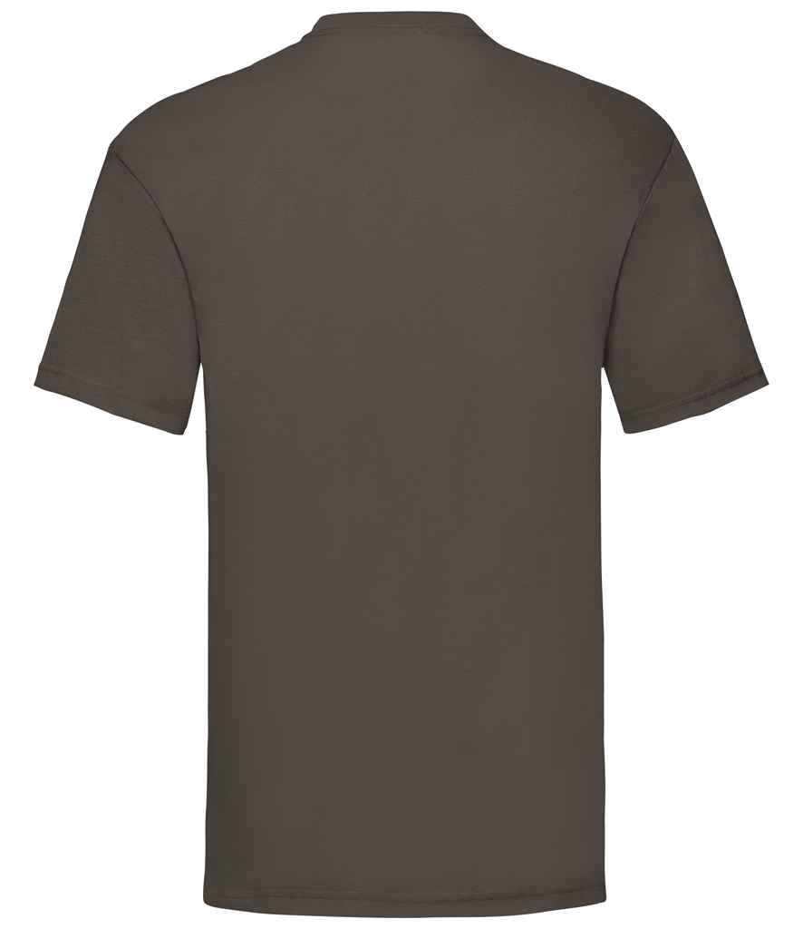 Fruit of the Loom Value T-Shirt - (2nd Colours) in by Fruit of the Loom — Custom branded clothing by Print Press, featuring premium embroidery produced in our specialist print lab in the UK.