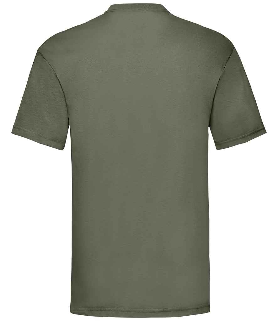 Fruit of the Loom Value T-Shirt - (2nd Colours) in by Fruit of the Loom — Custom branded clothing by Print Press, featuring premium embroidery produced in our specialist print lab in the UK.