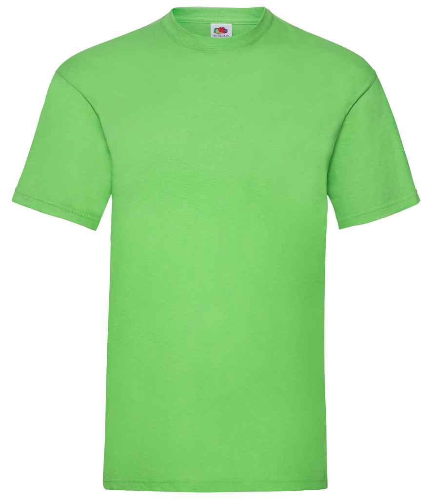Fruit of the Loom Value T-Shirt in by Fruit of the Loom — Custom branded clothing by Print Press, featuring premium embroidery produced in our specialist print lab in the UK.