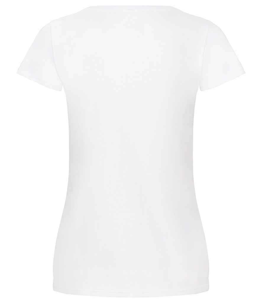 Fruit of the Loom Lady Fit Original T-Shirt in by Fruit of the Loom — Custom branded clothing by Print Press, featuring premium embroidery produced in our specialist print lab in the UK.