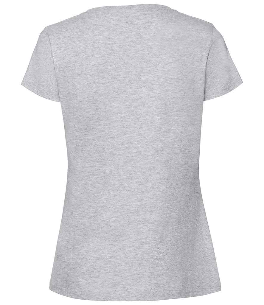 Fruit of the Loom Ladies Ringspun Premium T-Shirt in by Fruit of the Loom — Custom branded clothing by Print Press, featuring premium embroidery produced in our specialist print lab in the UK.