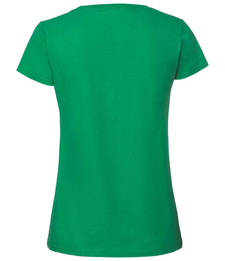 Fruit of the Loom Ladies Ringspun Premium T-Shirt in by Fruit of the Loom — Custom branded clothing by Print Press, featuring premium embroidery produced in our specialist print lab in the UK.