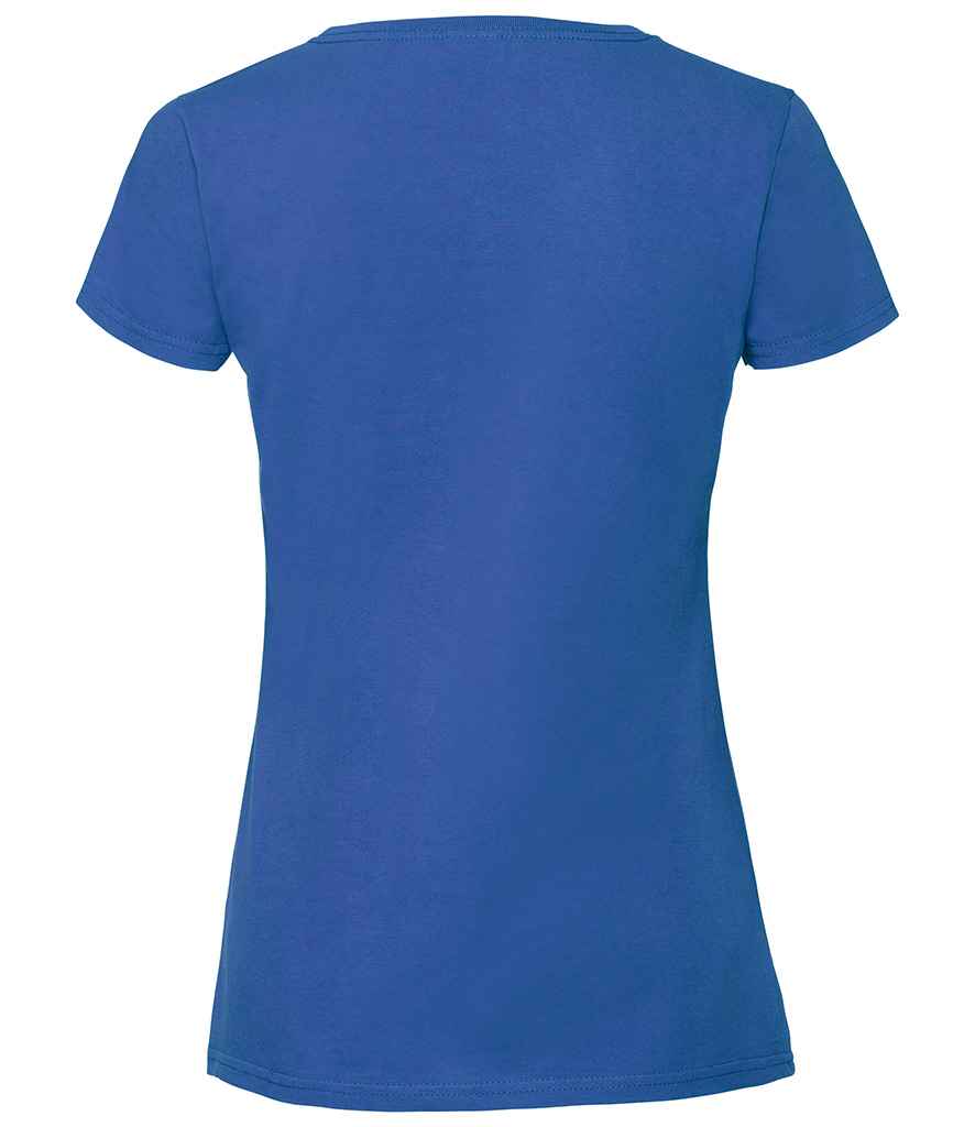 Fruit of the Loom Ladies Ringspun Premium T-Shirt in by Fruit of the Loom — Custom branded clothing by Print Press, featuring premium embroidery produced in our specialist print lab in the UK.