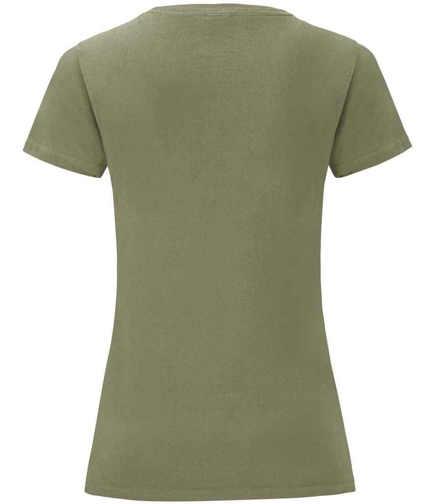 Fruit of the Loom Ladies Iconic 150 T-Shirt - (2nd Colours) in by Fruit of the Loom — Custom branded clothing by Print Press, featuring premium embroidery produced in our specialist print lab in the UK.