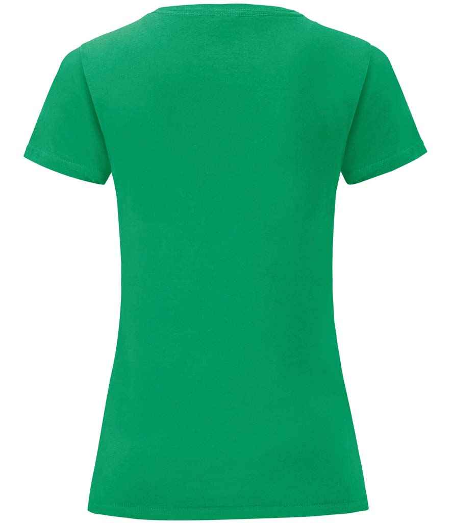 Fruit of the Loom Ladies Iconic 150 T-Shirt in by Fruit of the Loom — Custom branded clothing by Print Press, featuring premium embroidery produced in our specialist print lab in the UK.