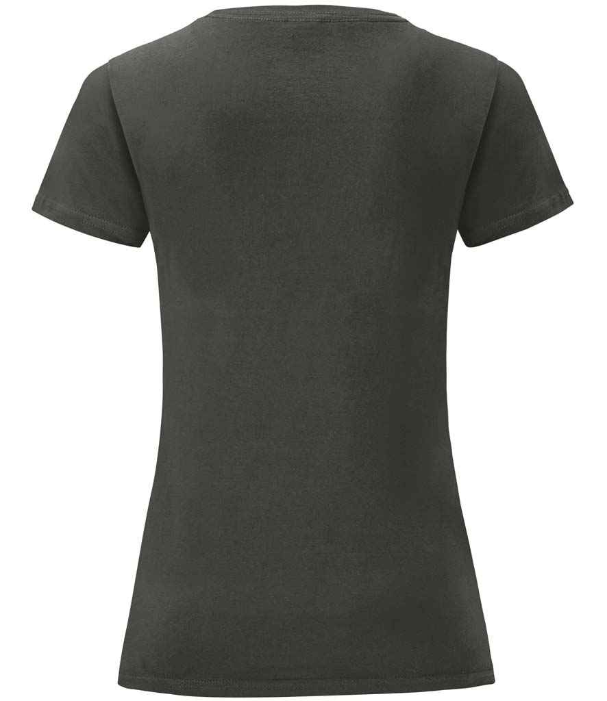 Fruit of the Loom Ladies Iconic 150 T-Shirt in by Fruit of the Loom — Custom branded clothing by Print Press, featuring premium embroidery produced in our specialist print lab in the UK.