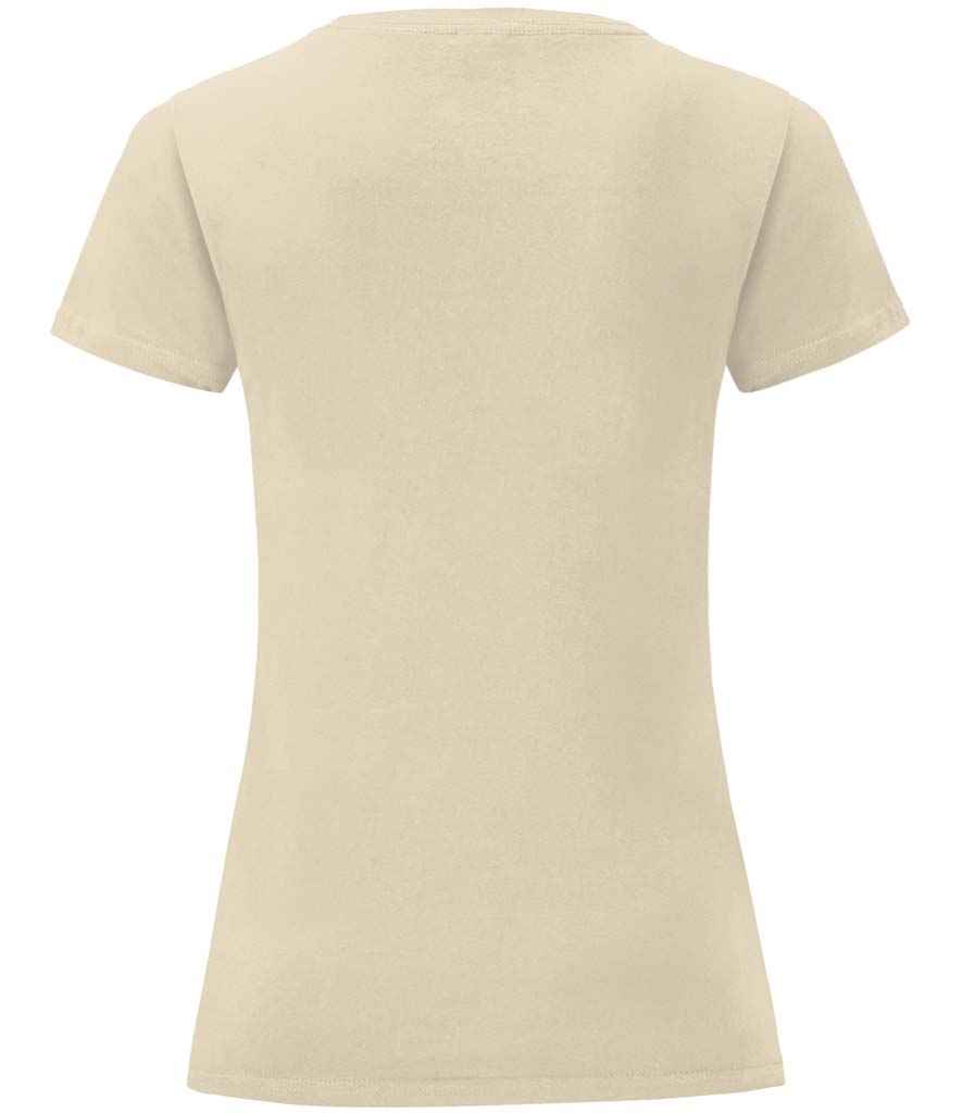 Fruit of the Loom Ladies Iconic 150 T-Shirt in by Fruit of the Loom — Custom branded clothing by Print Press, featuring premium embroidery produced in our specialist print lab in the UK.