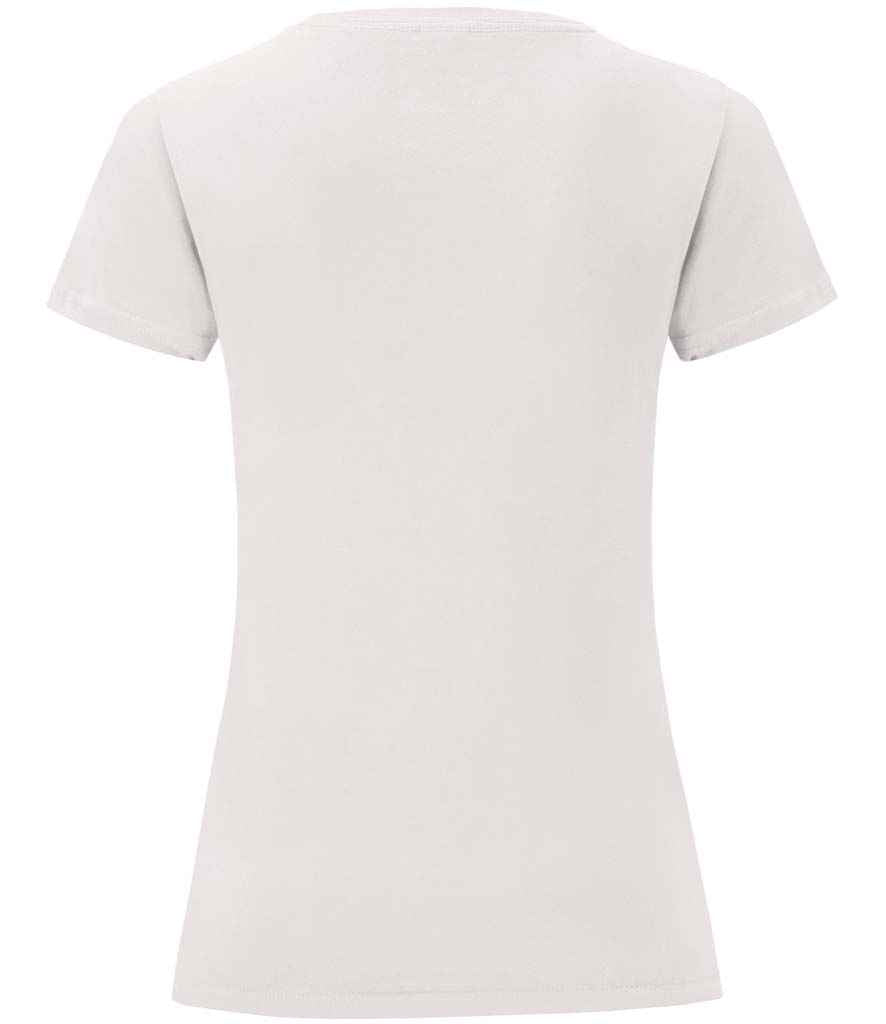 Fruit of the Loom Ladies Iconic 150 T-Shirt in by Fruit of the Loom — Custom branded clothing by Print Press, featuring premium embroidery produced in our specialist print lab in the UK.